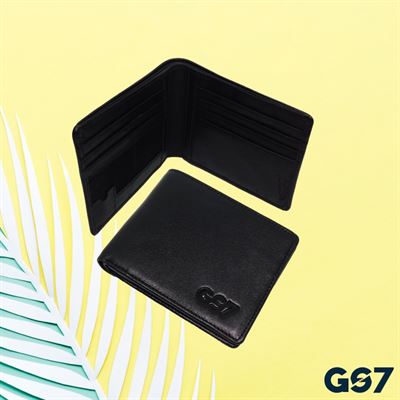 GS7 Black wallet. Full. W012