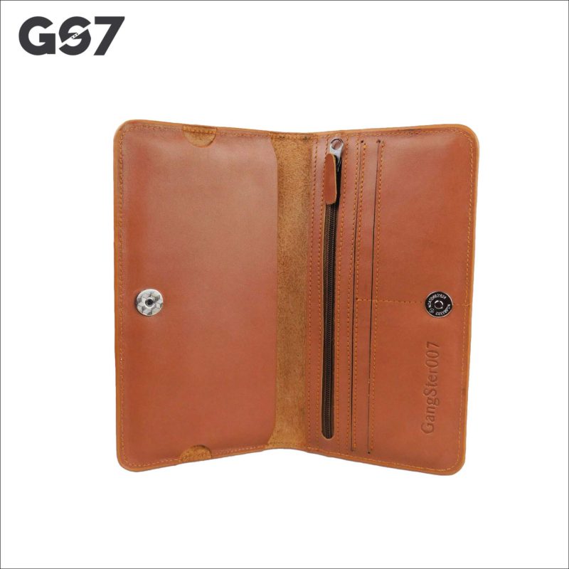 GS7 Slim Leather Long Wallet