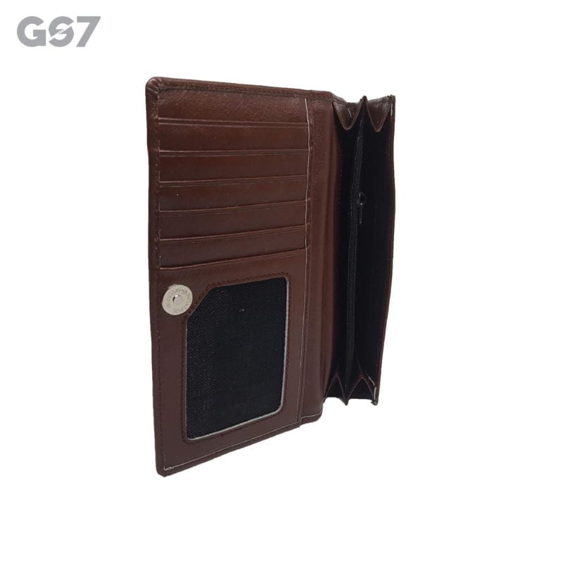 GS7 Unisex Leather Long Wallet.56.2