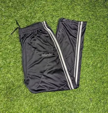 Fitlander Mens Premium Sport Trousers - Black 1 Step (4)