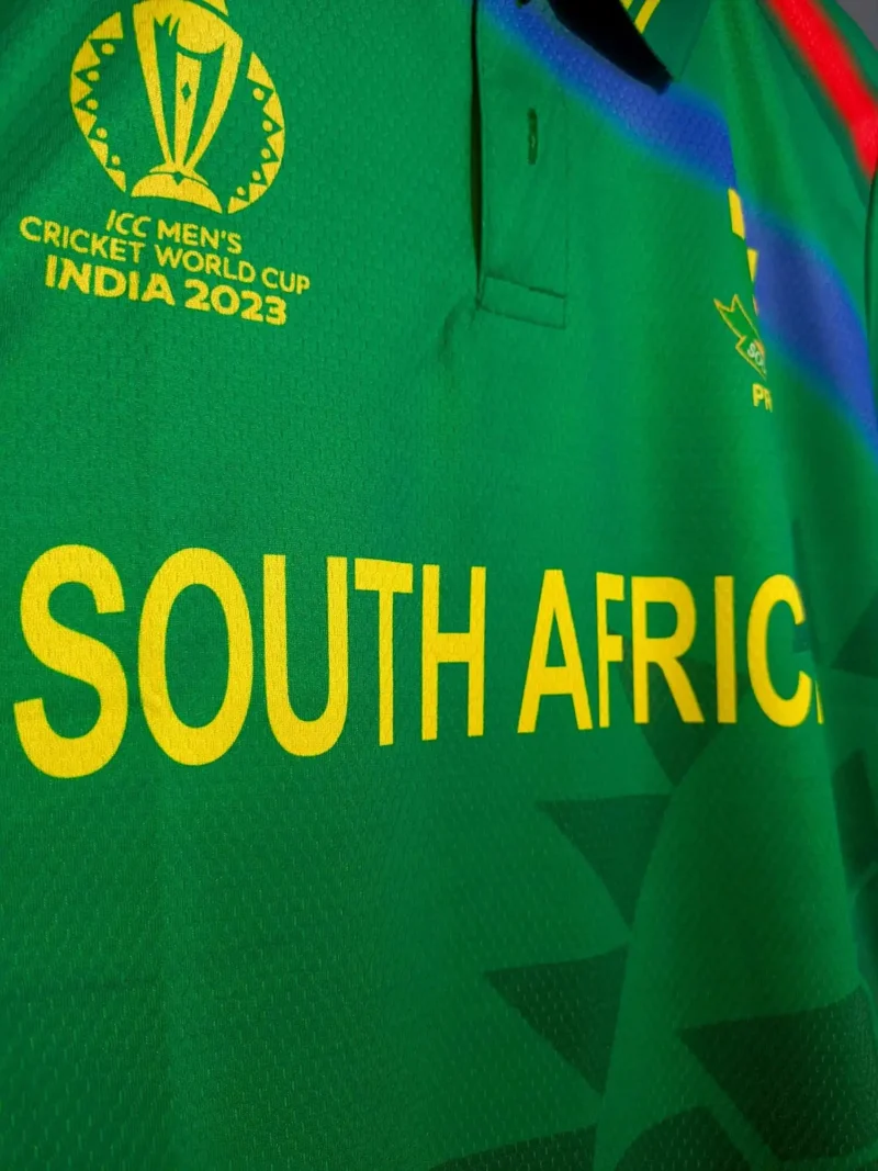 Premium Quality South Africa ODI World Cup Jersey 2023 5